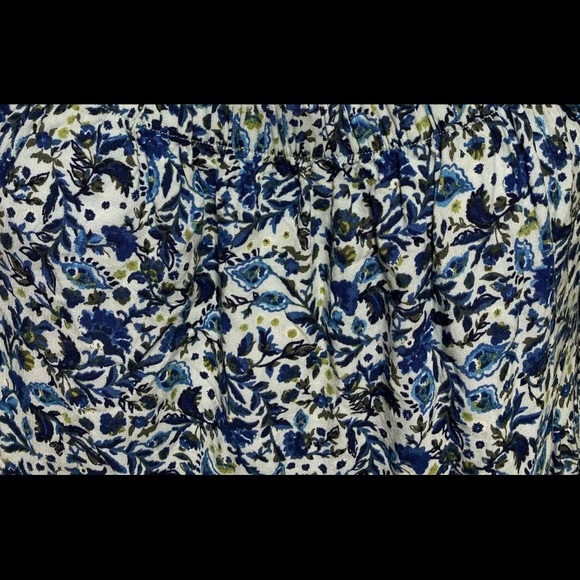 Wild Fable Blue Floral babydoll mini dress M NWT - Picture 13 of 16